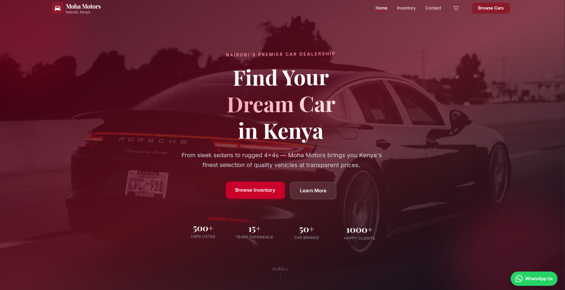 Moha Motors screenshot